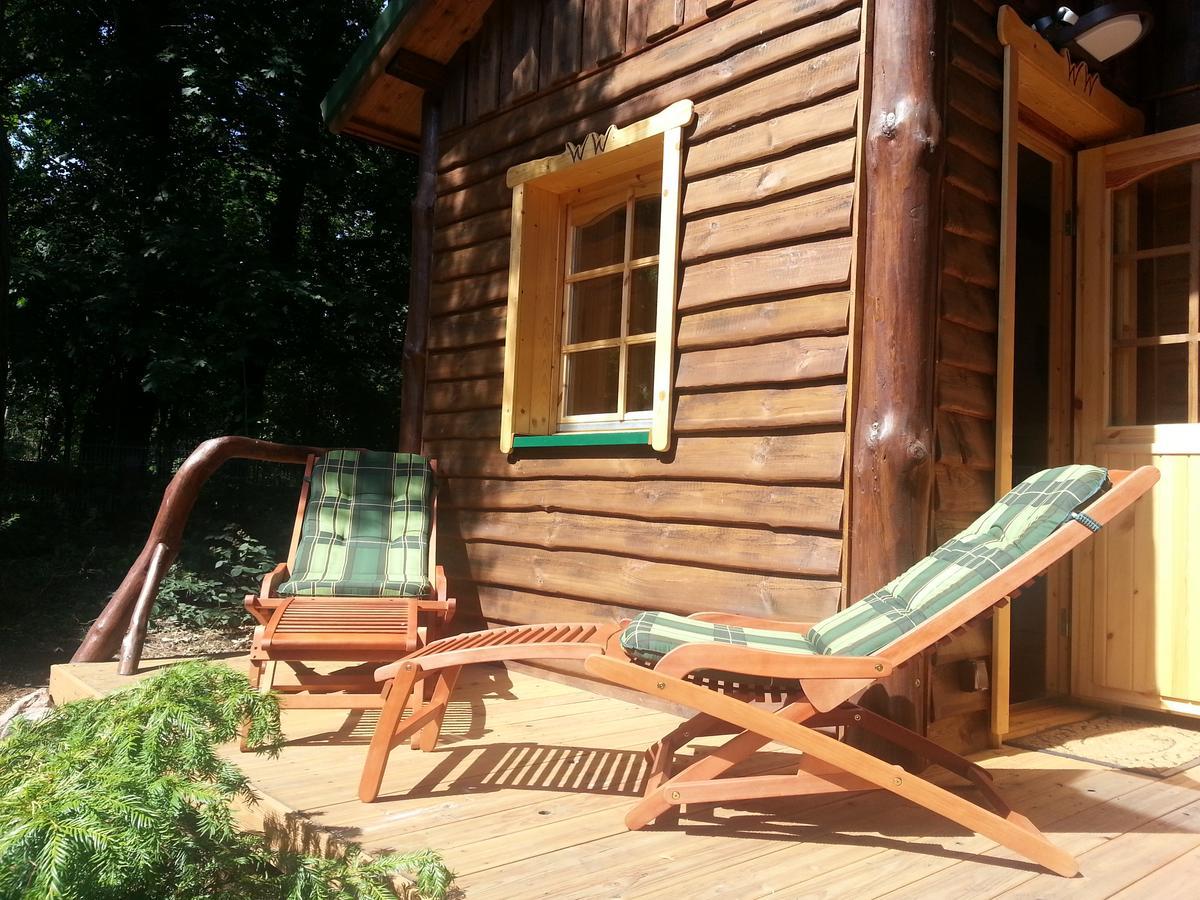 Holzhaus Waldwichtel Am Wald Und See Neuruppin Εξωτερικό φωτογραφία